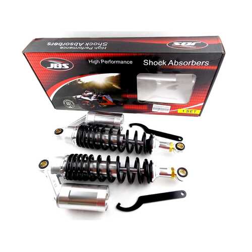 SUZUKI TU250X 330mm JBS REAR AIR NITROGEN CELL SHOCK ABSORBERS SB