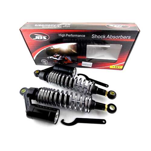 KAWASAKI Z900 347mm JBS REAR AIR NITROGEN CELL SHOCK ABSORBERS BC