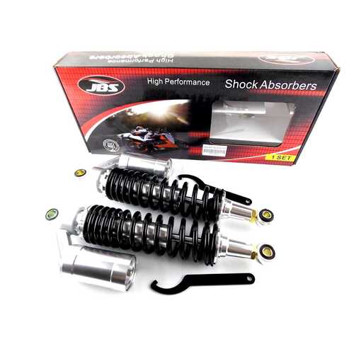 KAWASAKI Z900 347mm JBS REAR AIR NITROGEN CELL SHOCK ABSORBERS SB