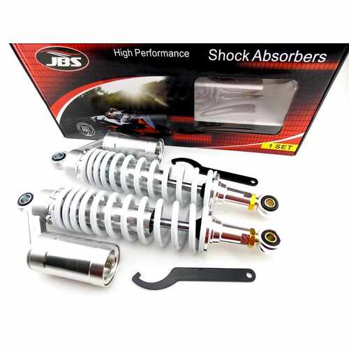 KAWASAKI Z900 347mm JBS REAR AIR NITROGEN CELL SHOCK ABSORBERS SW