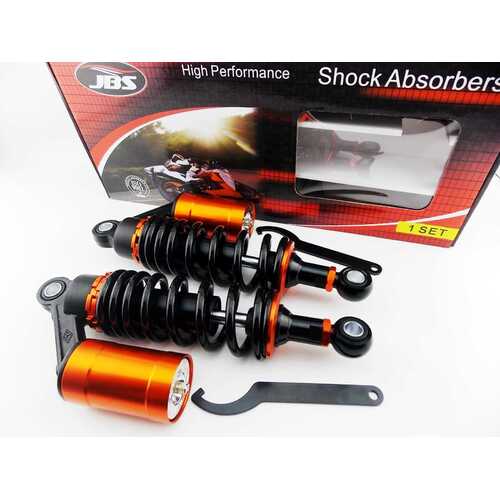 HARLEY HD XL883N SPORTSTER IRON 11 INCH JBS NITROGEN LOWERING SHOCK ABSORBERS DG