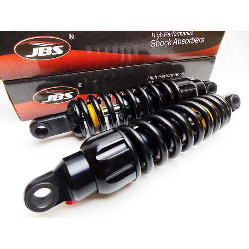 HARLEY XL883L SPORTSTER LOW 11.5 INCH JBS HD TOURING SHOCK ABSORBERS BLK